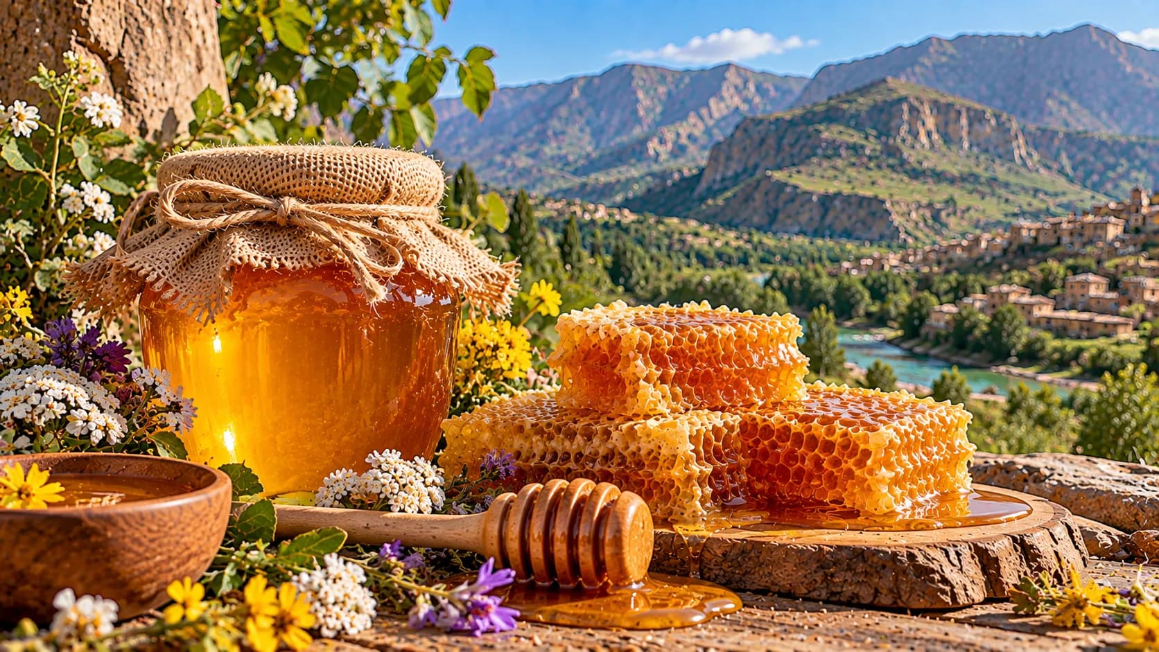 عسل یاسوج - سوغات یاسوج