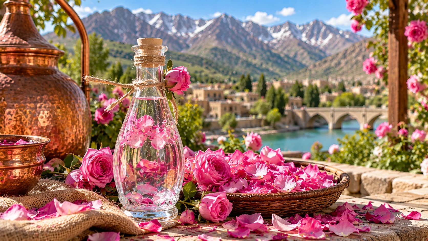 گلاب شهرکرد - سوغات شهرکرد
